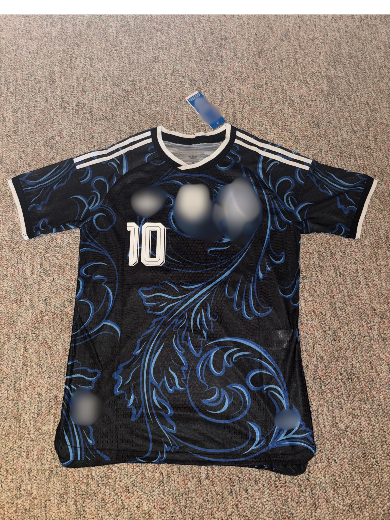 Blue Away Jersey #10